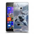 Дизайнерский пластиковый чехол для Microsoft Lumia 540 Самолеты