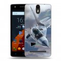 Дизайнерский силиконовый чехол для Wileyfox Storm Самолеты