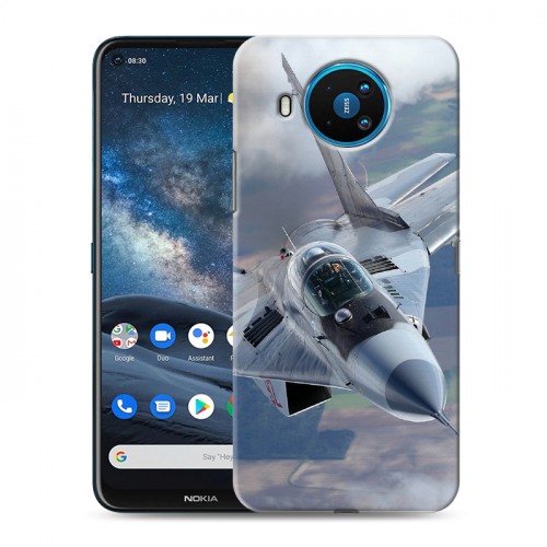 Дизайнерский силиконовый чехол для Nokia 8.3 Самолеты