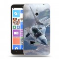 Дизайнерский пластиковый чехол для Nokia Lumia 1320 Самолеты