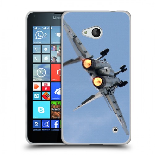 Дизайнерский пластиковый чехол для Microsoft Lumia 640 Самолеты