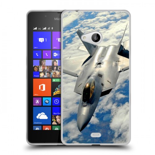 Дизайнерский пластиковый чехол для Microsoft Lumia 540 Самолеты