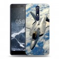 Дизайнерский пластиковый чехол для Nokia 5.1 Самолеты