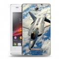 Дизайнерский пластиковый чехол для Sony Xperia E Самолеты