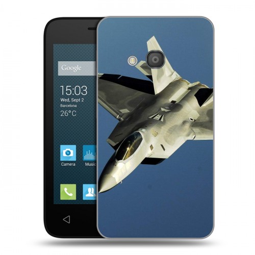 Дизайнерский силиконовый чехол для Alcatel One Touch Pixi 4 (4) Самолеты