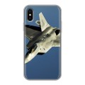 Дизайнерский силиконовый чехол для Iphone x10 Самолеты