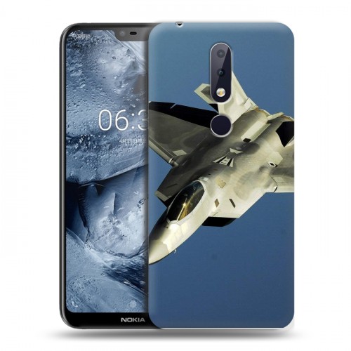 Дизайнерский пластиковый чехол для Nokia 6.1 Plus Самолеты