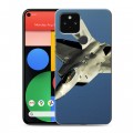 Дизайнерский пластиковый чехол для Google Pixel 5 Самолеты