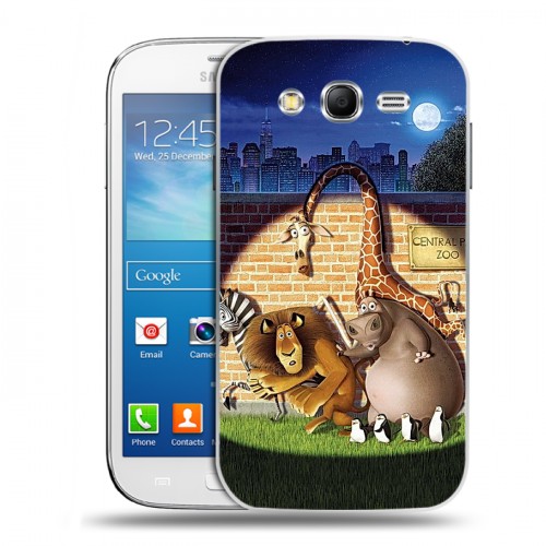 Дизайнерский пластиковый чехол для Samsung Galaxy Grand Neo Мадагаскар