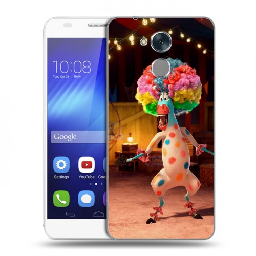 Дизайнерский пластиковый чехол для Huawei Honor 6C Мадагаскар