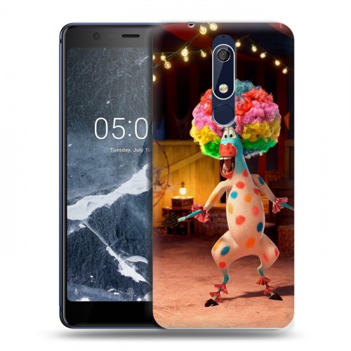 Дизайнерский пластиковый чехол для Nokia 5.1 Мадагаскар