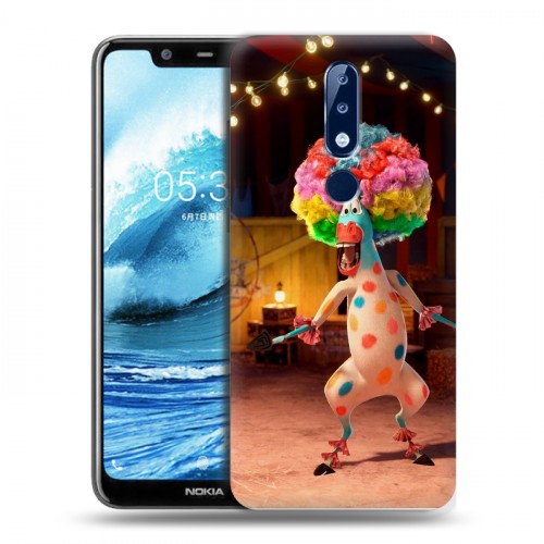 Дизайнерский силиконовый чехол для Nokia 5.1 Plus Мадагаскар