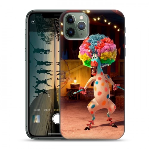 Дизайнерский пластиковый чехол для Iphone 11 Pro Max Мадагаскар