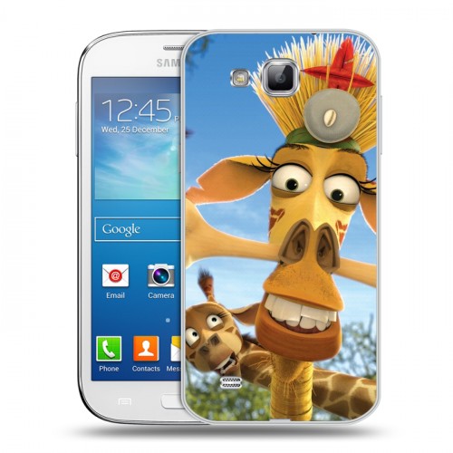 Дизайнерский пластиковый чехол для Samsung Galaxy Premier Мадагаскар