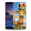 Дизайнерский пластиковый чехол для Nokia 7 Plus Мадагаскар