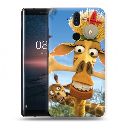 Дизайнерский силиконовый чехол для Nokia 8 Sirocco Мадагаскар