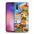 Дизайнерский силиконовый с усиленными углами чехол для Xiaomi Mi9 Мадагаскар