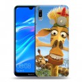 Дизайнерский пластиковый чехол для Huawei Y6 (2019) Мадагаскар