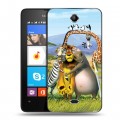 Дизайнерский силиконовый чехол для Microsoft Lumia 430 Dual SIM Мадагаскар