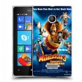 Дизайнерский пластиковый чехол для Microsoft Lumia 435 Мадагаскар