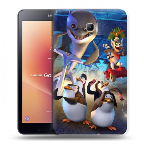 Дизайнерский силиконовый чехол для Samsung Galaxy Tab A 8.0 (2017) Мадагаскар