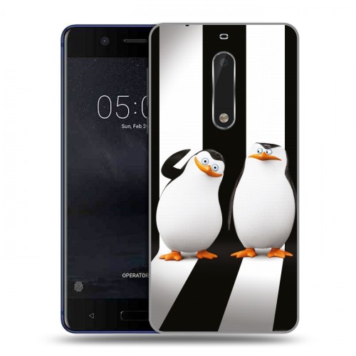 Дизайнерский пластиковый чехол для Nokia 5 Мадагаскар