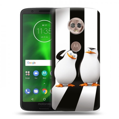 Дизайнерский пластиковый чехол для Motorola Moto G6 Мадагаскар