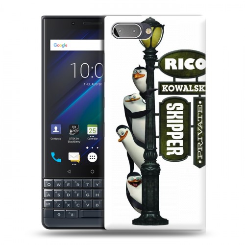 Дизайнерский пластиковый чехол для BlackBerry KEY2 LE Мадагаскар