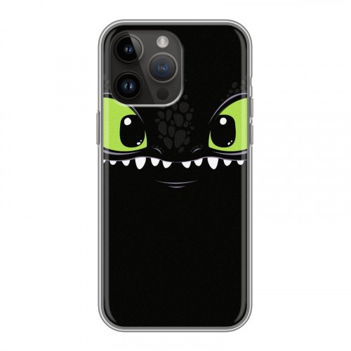 Дизайнерский силиконовый чехол для Iphone 14 Pro Max Как приручить дракона