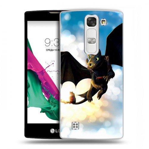 Дизайнерский пластиковый чехол для LG G4c Как приручить дракона