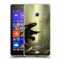 Дизайнерский пластиковый чехол для Microsoft Lumia 540 Как приручить дракона