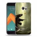 Дизайнерский пластиковый чехол для HTC 10 Как приручить дракона