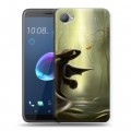 Дизайнерский пластиковый чехол для HTC Desire 12 Как приручить дракона