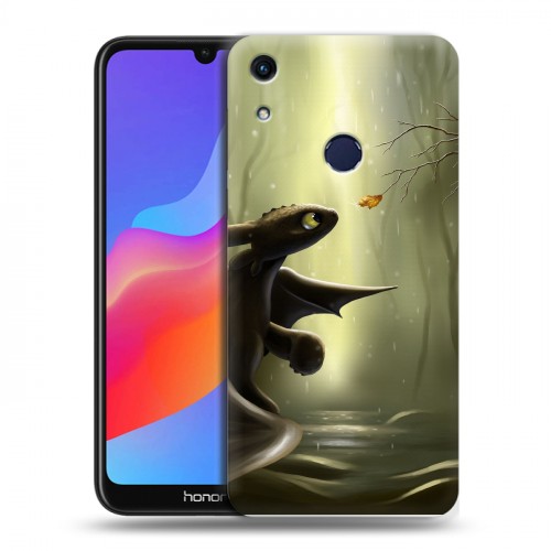 Дизайнерский пластиковый чехол для Huawei Honor 8A Как приручить дракона