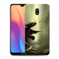 Дизайнерский силиконовый с усиленными углами чехол для Xiaomi RedMi 8A Как приручить дракона