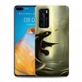 Дизайнерский силиконовый с усиленными углами чехол для Huawei P40 Как приручить дракона