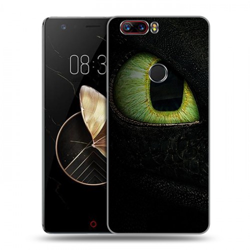 Дизайнерский пластиковый чехол для ZTE Nubia Z17 Как приручить дракона