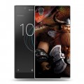 Дизайнерский пластиковый чехол для Sony Xperia L1 Как приручить дракона