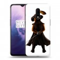 Дизайнерский пластиковый чехол для OnePlus 7 Кот в сапогах