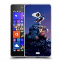 Дизайнерский пластиковый чехол для Microsoft Lumia 540 Валли