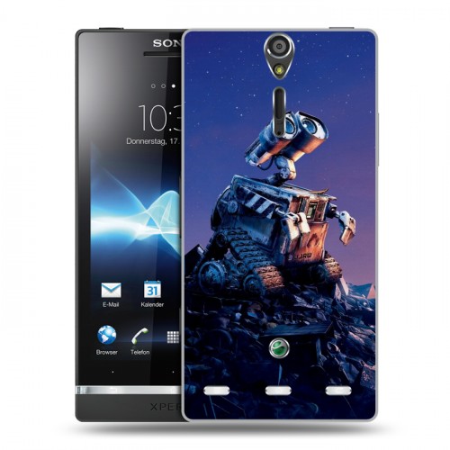 Дизайнерский пластиковый чехол для Sony Xperia S Валли