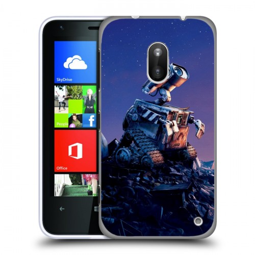 Дизайнерский пластиковый чехол для Nokia Lumia 620 Валли