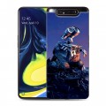 Дизайнерский пластиковый чехол для Samsung Galaxy A80 Валли