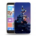 Дизайнерский пластиковый чехол для Nokia Lumia 1320 Валли