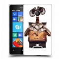 Дизайнерский пластиковый чехол для Microsoft Lumia 435 Валли