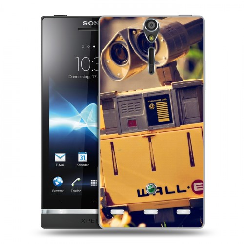 Дизайнерский пластиковый чехол для Sony Xperia S Валли