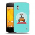 Дизайнерский пластиковый чехол для LG Google Nexus 4 Валли