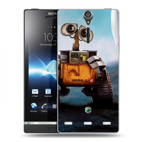 Дизайнерский пластиковый чехол для Sony Xperia S Валли