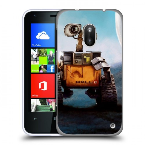 Дизайнерский пластиковый чехол для Nokia Lumia 620 Валли