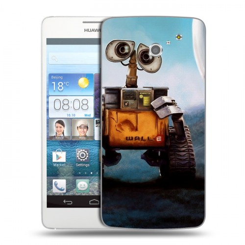 Дизайнерский пластиковый чехол для Huawei Ascend D2 Валли